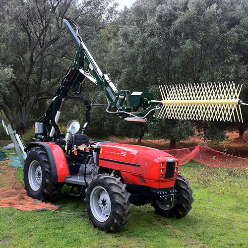 scuotitore Olive One funzionamento macchina raccolta ...