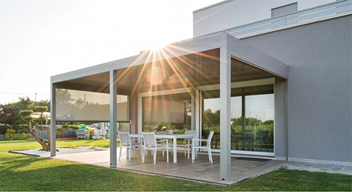 Pergola bioclimatica Gibus caratteristiche ...