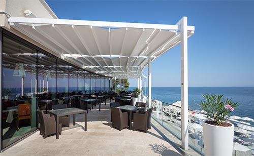 Pergola in Alluminio Phoenix funzionamento ...