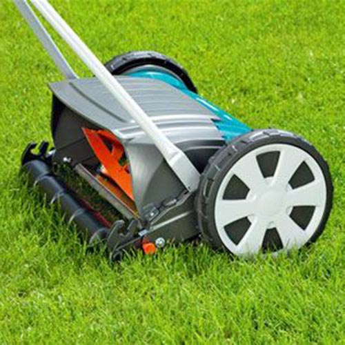 Rasaprato a mano elicoidale Gardena 400 C Comfort ruote grandi ...