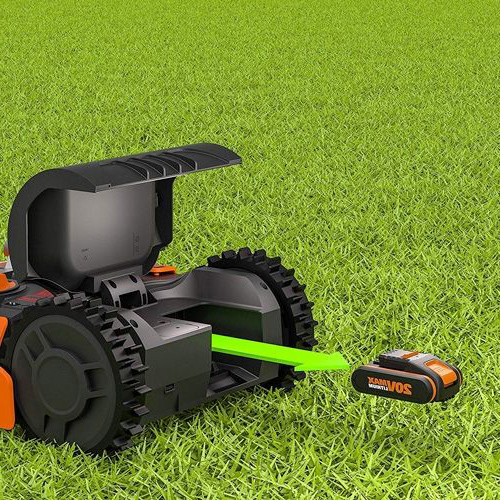 Robot tagliaerba Worx Landroid WR130E S 300 Wi-Fi innesto ricarica ...