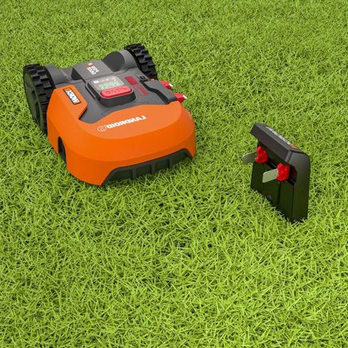 Robot tagliaerba Worx Landroid WR130E S 300 Wi-Fi stazione di ricarica ...