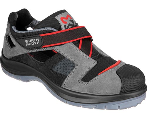 Sandalo antinfortunistico Stretch X S1P grigio caratteristiche battuta ...