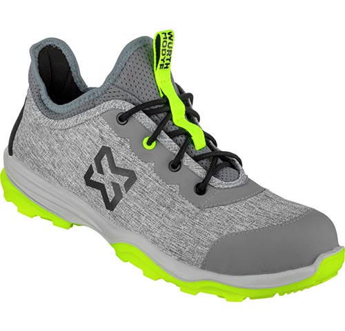 Scarpa antinfortunistica riciclata EcoFresh S1P grigia caratteristiche struttura ...