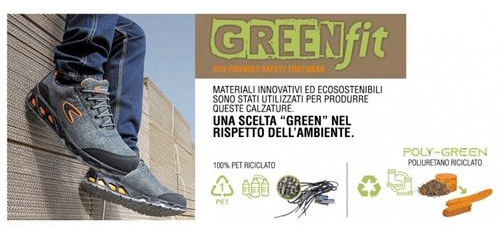 Scarpe antinfortunistiche Cofra Mega S3 SRC Green fit caratteristiche ...