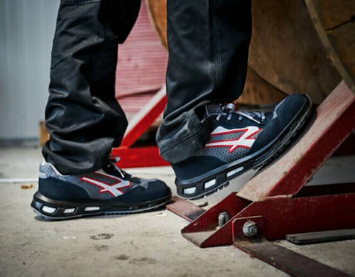 Scarpe antinfortunistiche U Power Active S1P SRC funzionamento utilizzo ...