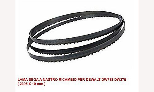 Sega a nastro Dw738 funzionamento lame ricambio ..