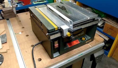 Sega circolare da banco Proxxon caratteristiche ...