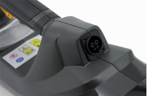 Soffiatore a batteria BL 900e caratteristiche ingresso ricarica ...