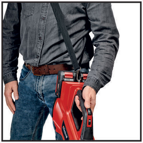 Soffiatori per foglie a batteria tracolla utilizzo macchina ...
