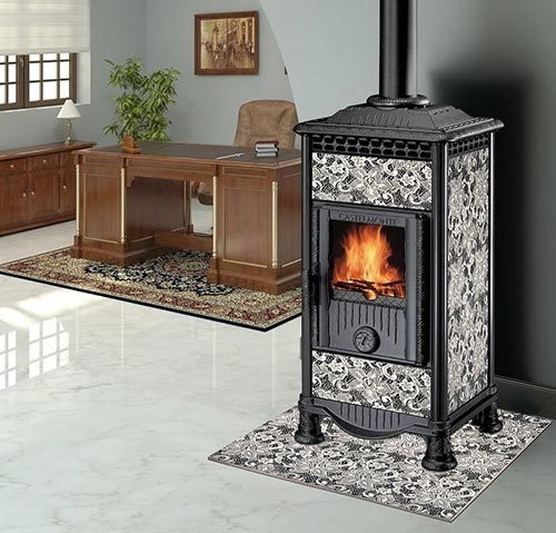 Stufa a legna Castelmonte Sara 9,3 kw regolazioni forno cottura