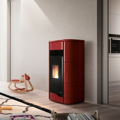 Stufe a pellet Ecofire Anna 9 Pro dimensioni tecniche ...