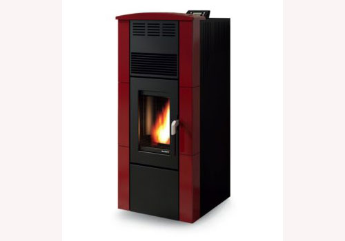 Stufa a pellet Palazzetti ECOFIRE ROSSELLA 12 Kw caratteristiche tecniche ...