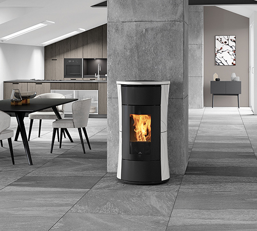 Stufe a Pellet CHERIE 11 EVO Ceramica caratteristiche ...