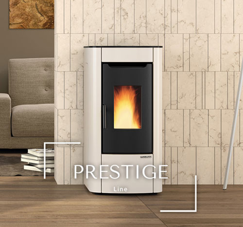 Stufe a Pellet Ventilata SABRY caratteristiche ...