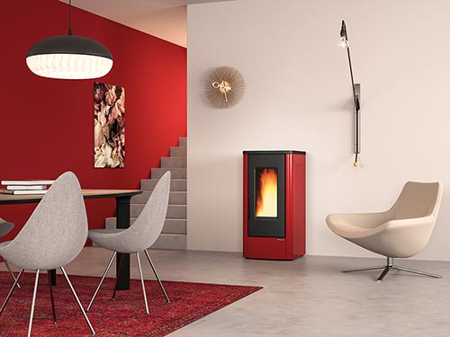 Stufe a Pellet ventilata DAHIANA caratteristiche ...