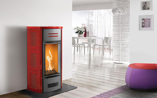 Stufe a gas metano Piazzetta G963 rossa funzionamento ...