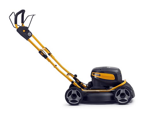 Tagliaerba a batteria MULTICLIP 750 ruote utilizzo ...