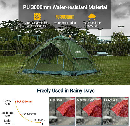 Tenda istantanea Pop caratteristiche tecniche ...