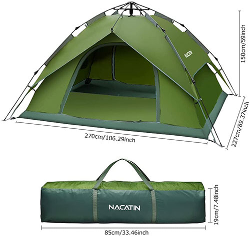 Tenda istantanea Pop dimensioni tecniche ...