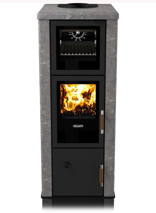 Termostufe a Legna CHEF caratteristiche stufe Rizzoli ...