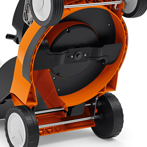 Tosaerba elettrico compatto con monostegola comfort Lama a flusso ottimizzato ...