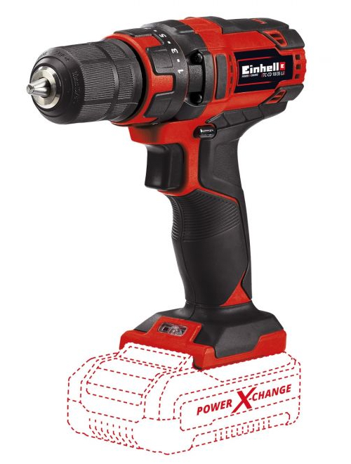Trapano avvitatore Einhell TC-CD 18/35 Li a batteria funzionamento ...