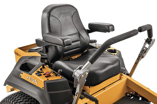 Trattorino a raggio zero a scoppio ZT 7132 T leve comando ...