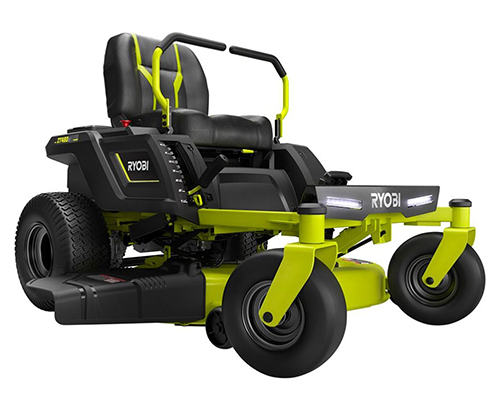 Trattorino rasaerba Rider Ryobi ZTR480EX a batteria caratteristiche ...