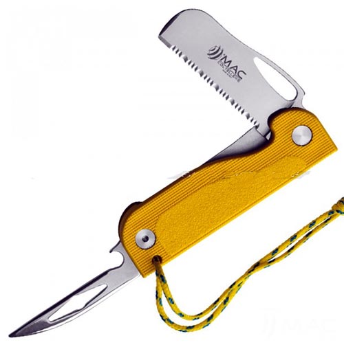 coltello da nautica MAC Magellanvs apertura ...