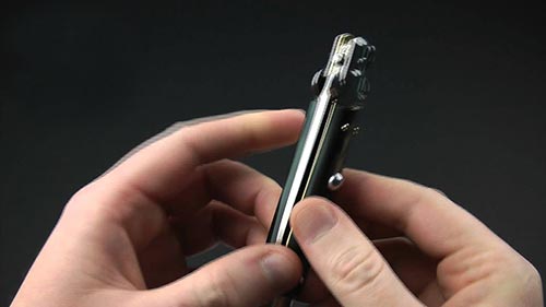 Coltello Scatto Stiletto chiusura totale ...
