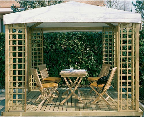 gazebo madrid funzionamento all'aperto ...
