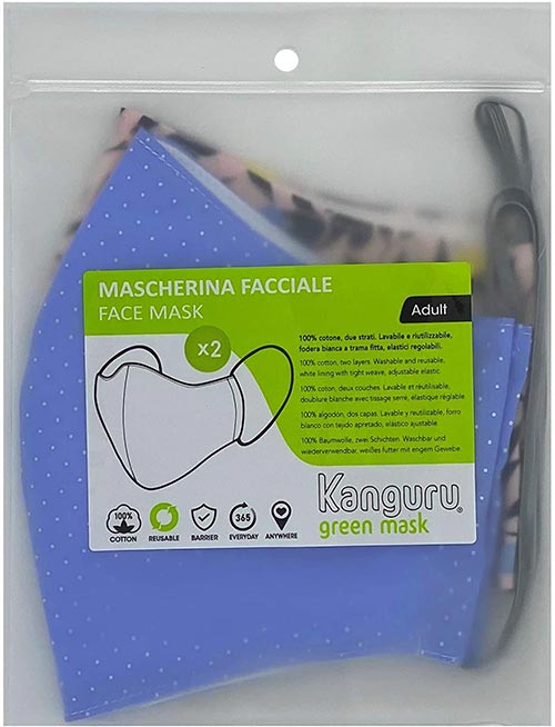 mascherina facciale Green Mask confezione ...