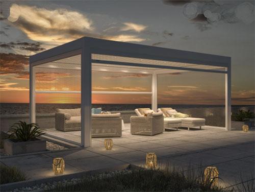 pergola bioclimatica Venere caratteristiche ...