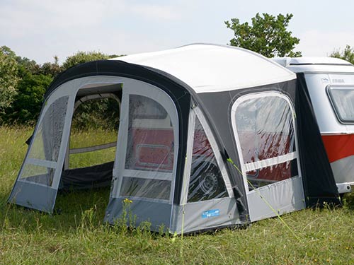 veranda per caravan Kampa Pop Air Pro 365 funzionamento impiego ...
